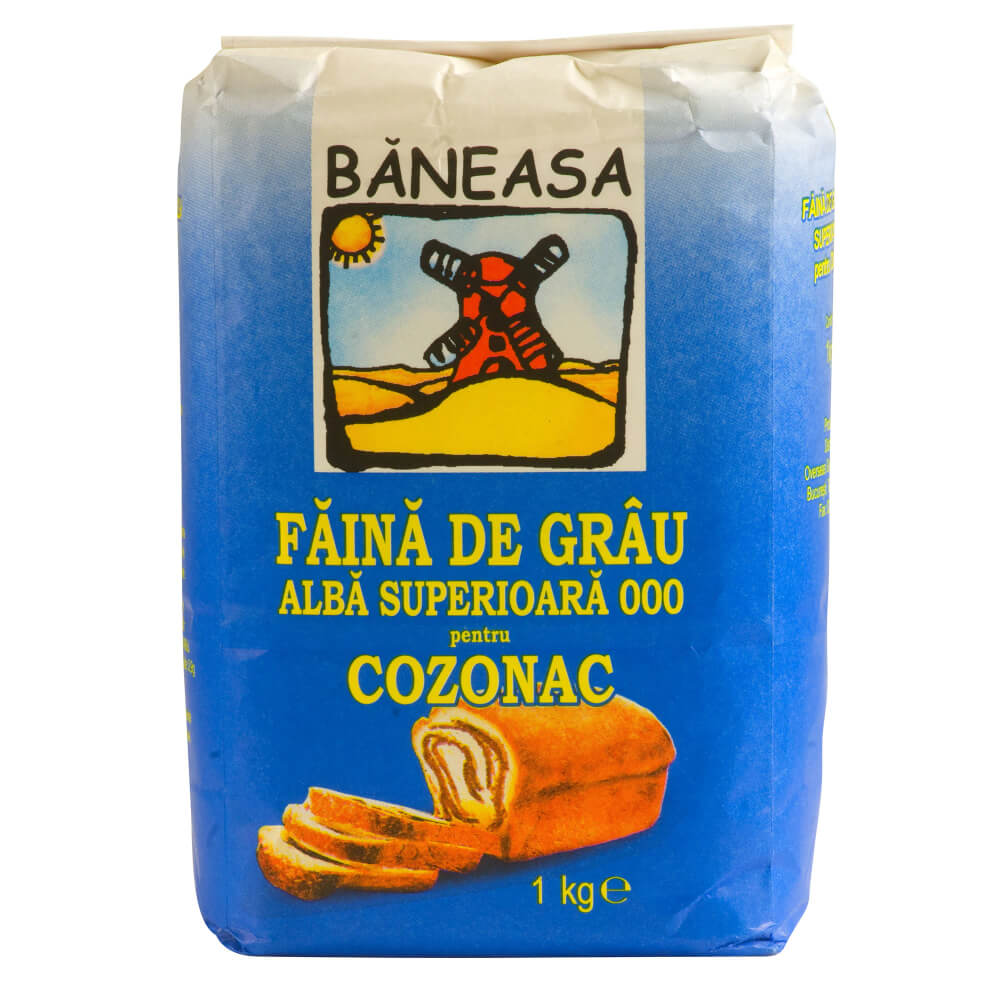 Faina Superioara pentru Cozonac 000 Baneasa, 1 kg