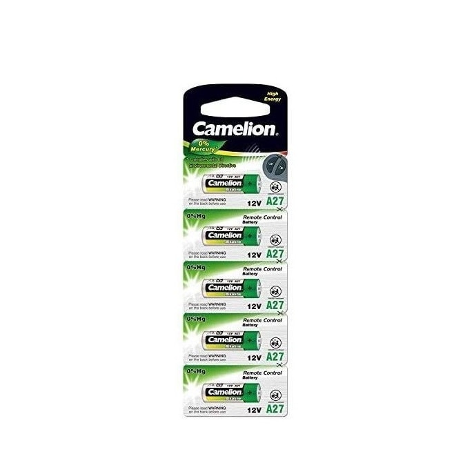 Set Baterii Camelion 27A alcalina 12V 5 bucati