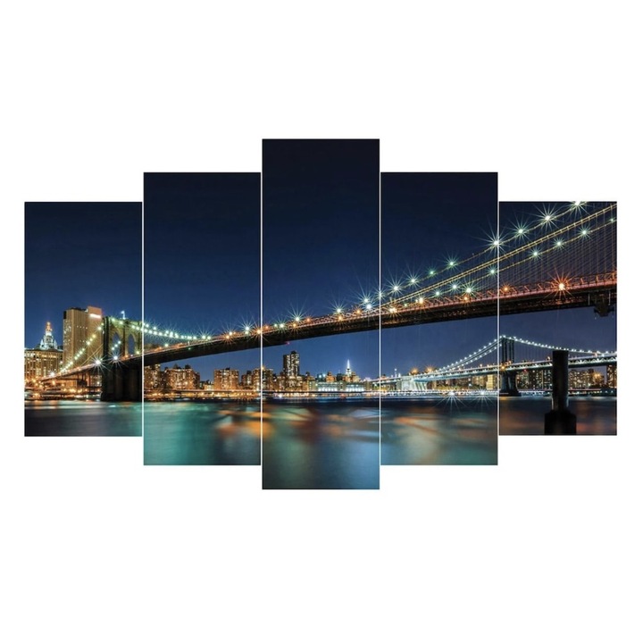 Vászonkép készlet New York 60x100x1,5 cm