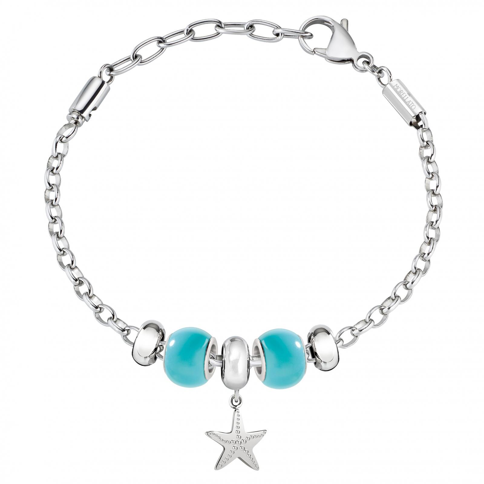 Bratara Morellato SCZ1104, Argintiu, Albastru