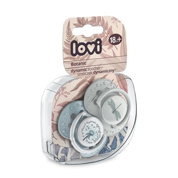Set Suzeta Silicone Dynamic 18+ m, Lovi, Botanic, 2 buc 22/875baiat Set Suzeta Silicone Dynamic 18+ m, Lovi, Botanic, 2 buc 22/875baiat