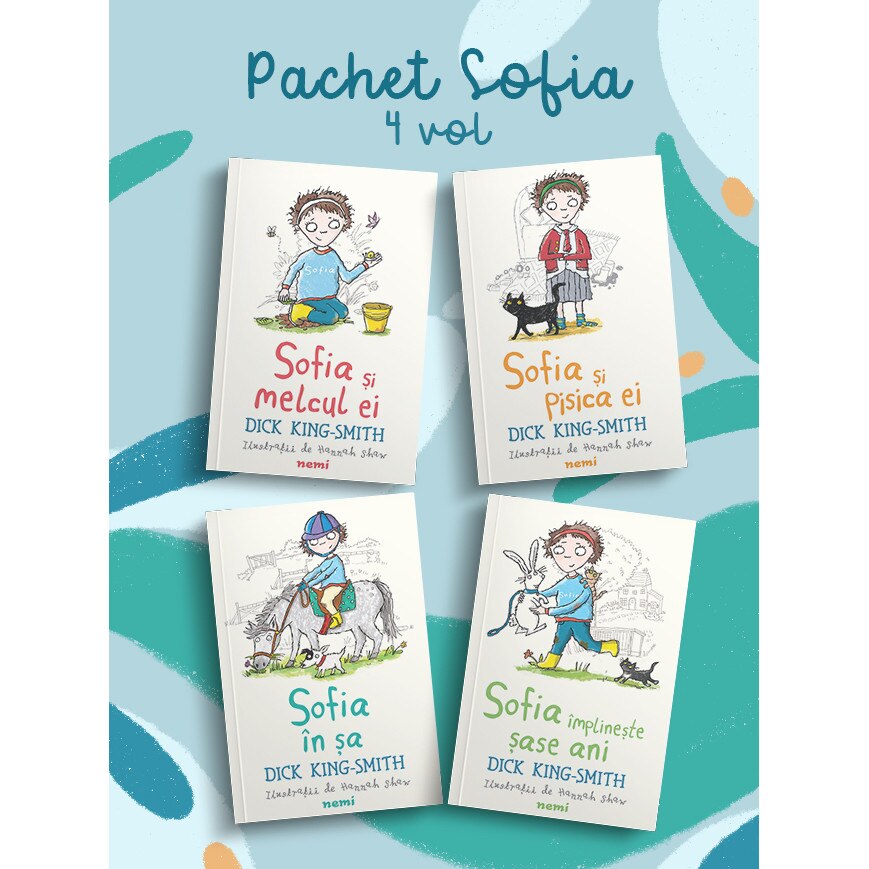 Pachet Sofia 4 volume - D King Smith