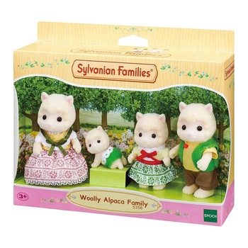 Set 4 figurine Sylvanian Families, Familia Alpaca Set 4 figurine Sylvanian Families, Familia Alpaca