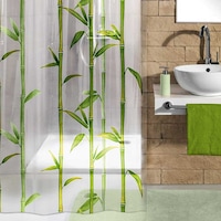 perdea dus cali bambus  model bambus transparent  verde 180 x 200 cm imagen 49_0_
0