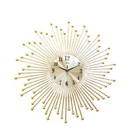 ceas decorativ de perete rotund 70cm stil soare metal imagen 29_0_
0
