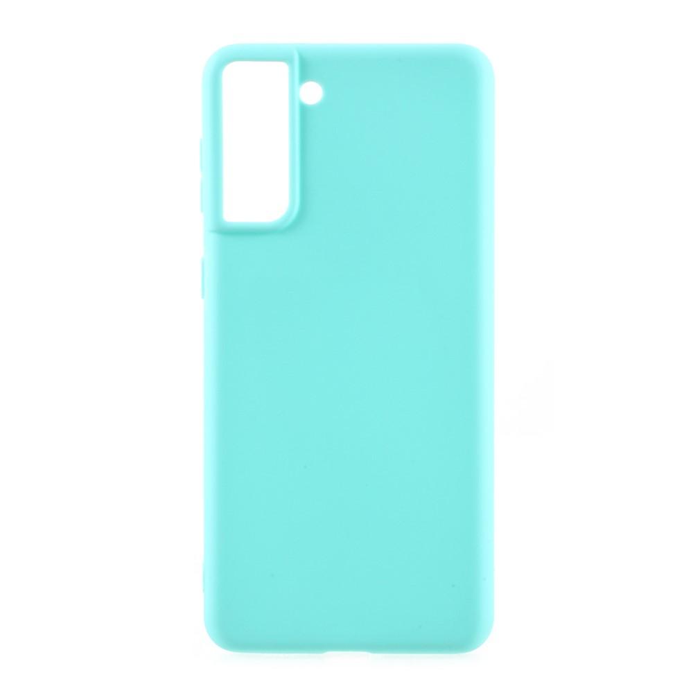 Husa compatibila cu Samsung Galaxy S21 Plus model Mat, Silicon, Antisoc, TPU, Viceversa Mint