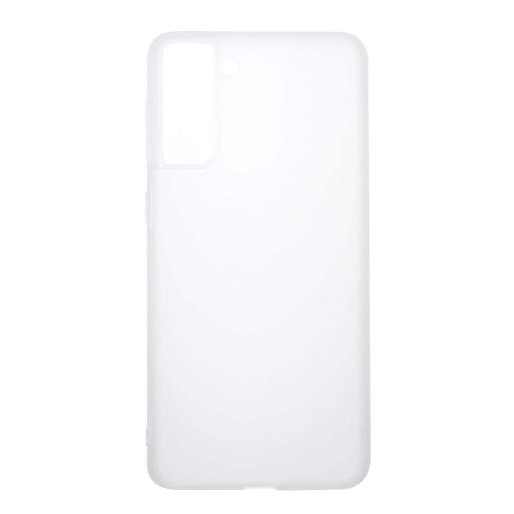Husa compatibila cu Samsung Galaxy S21 model Mat, Silicon, Antisoc, TPU, Viceversa Semitransparenta