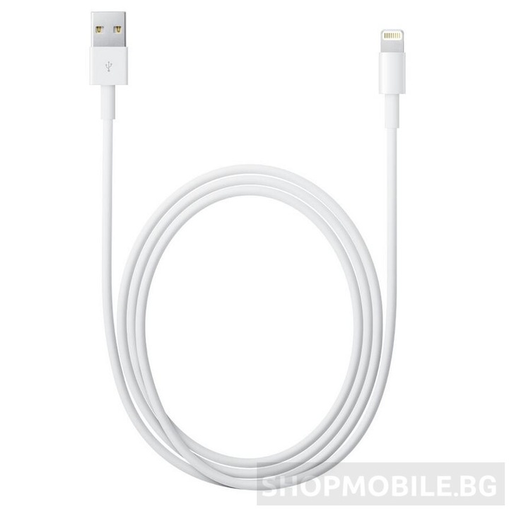 OEM iPhone töltőkábel, gyorstöltés, 1m, fehér