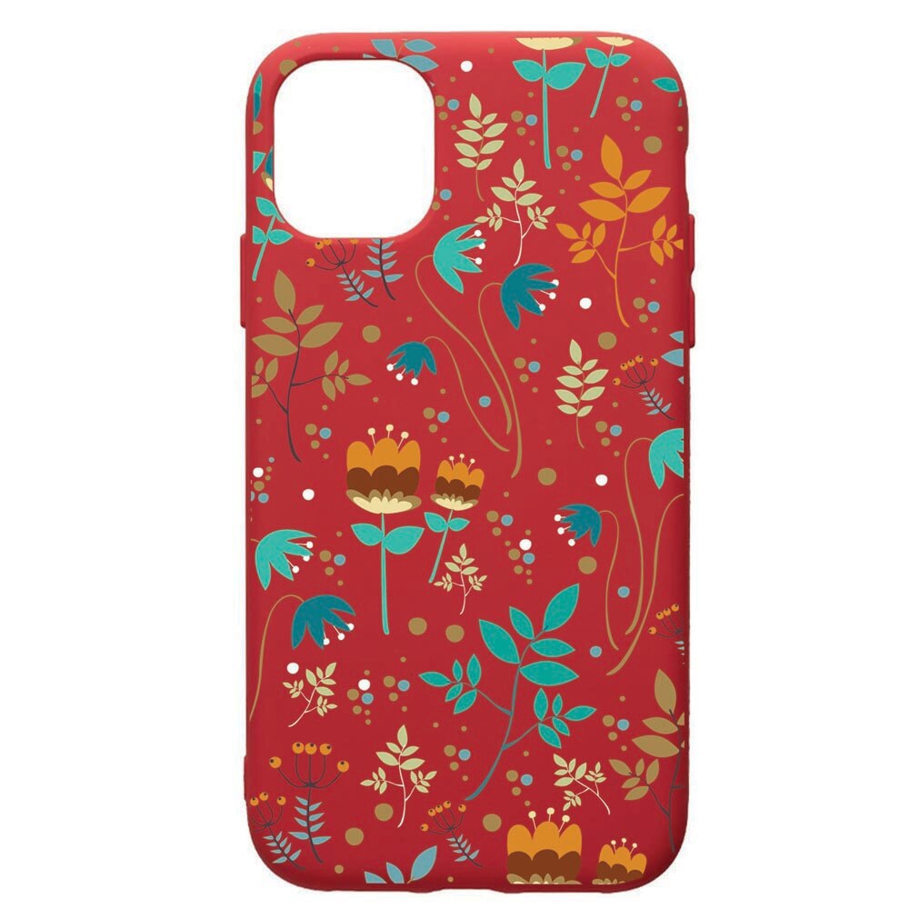 Husa de protectie Samsung Galaxy A51, Spring, silicon, cu interiorul din material textil, protectie camera, Red, PR28