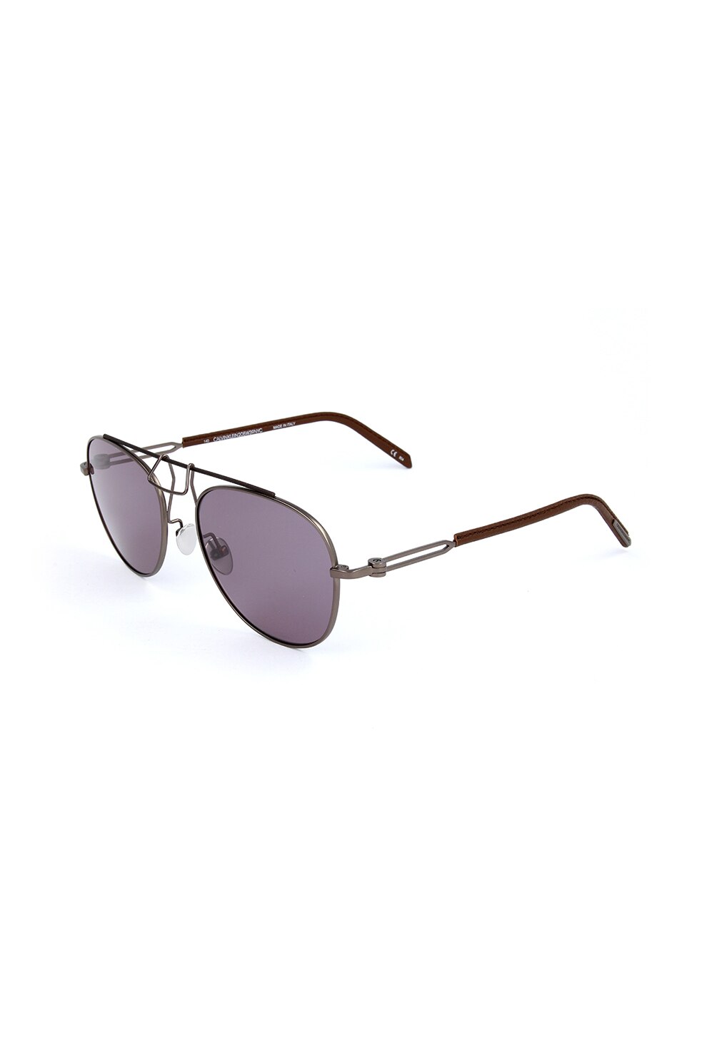 CALVIN KLEIN,Ochelari de soare pilot unisex, Maro
