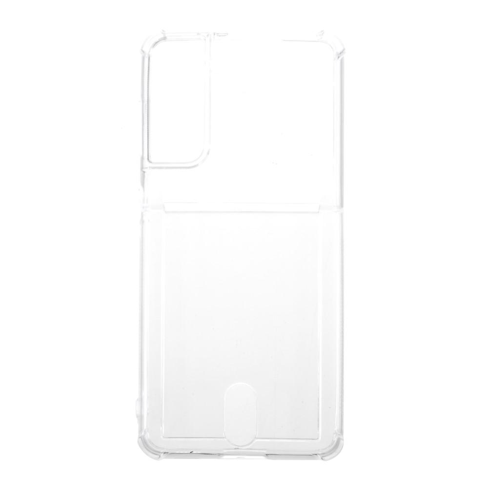 Husa silicon compatibila cu Samsung Galaxy S21 model Defender Drop Proof cu Suport card , Antisoc, TPU Viceversa