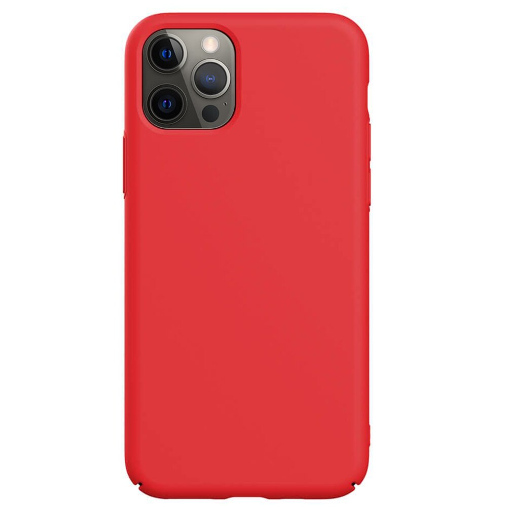 Husa Devia Silicon Nature Series compatibila cu iPhone 12 Pro Max, Red