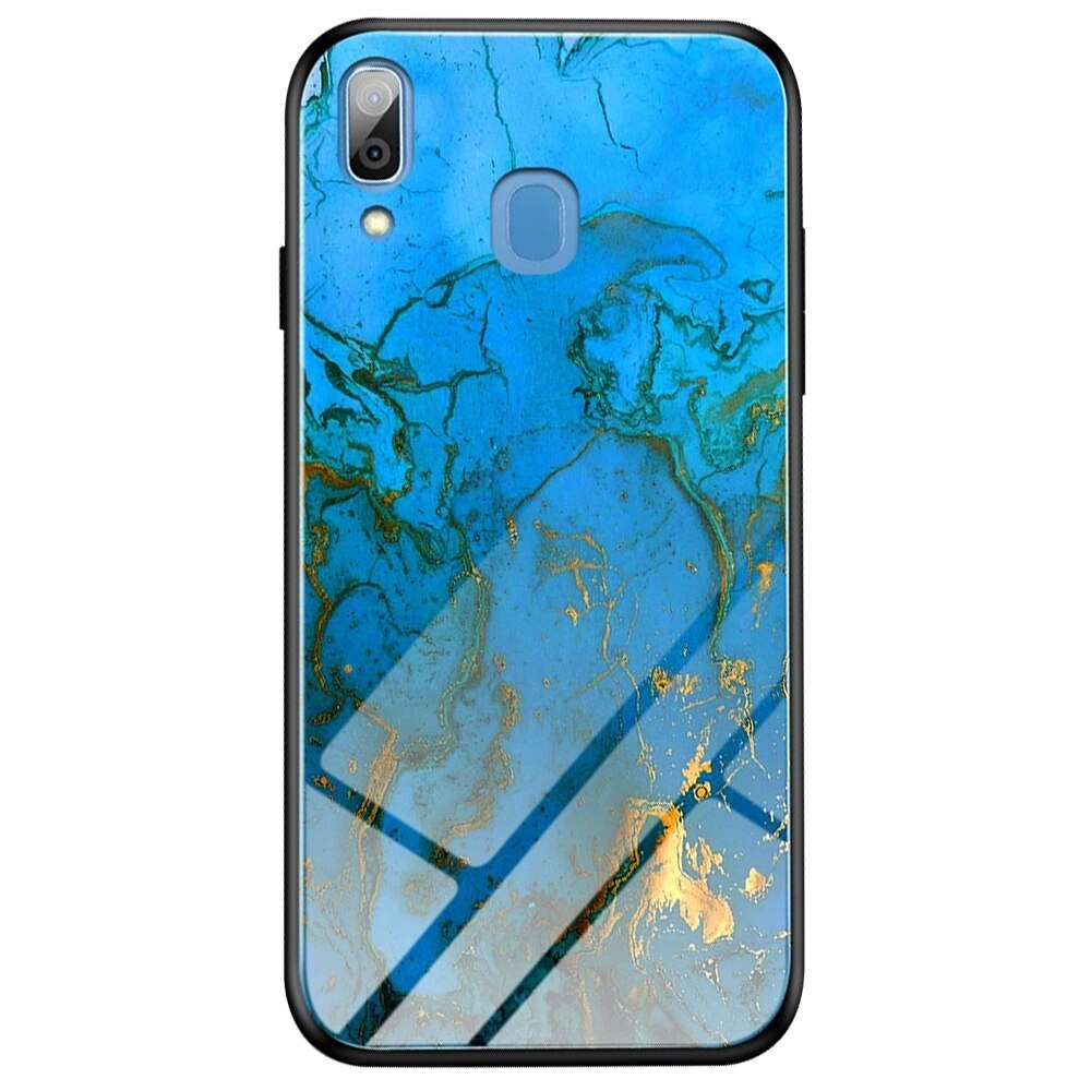 Husa Lemontti Glass Case compatibila cu Samsung Galaxy A30, Rankin