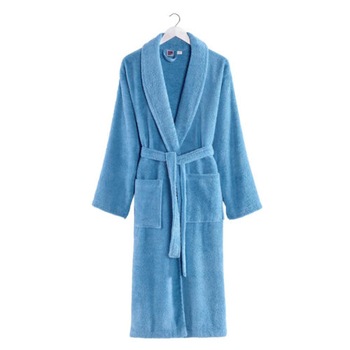 Halat de baie bumbac 100% ,Ralex Pucioasa, marime M/L, Albastru Halat de baie bumbac 100% ,Ralex Pucioasa, marime M/L, Albastru