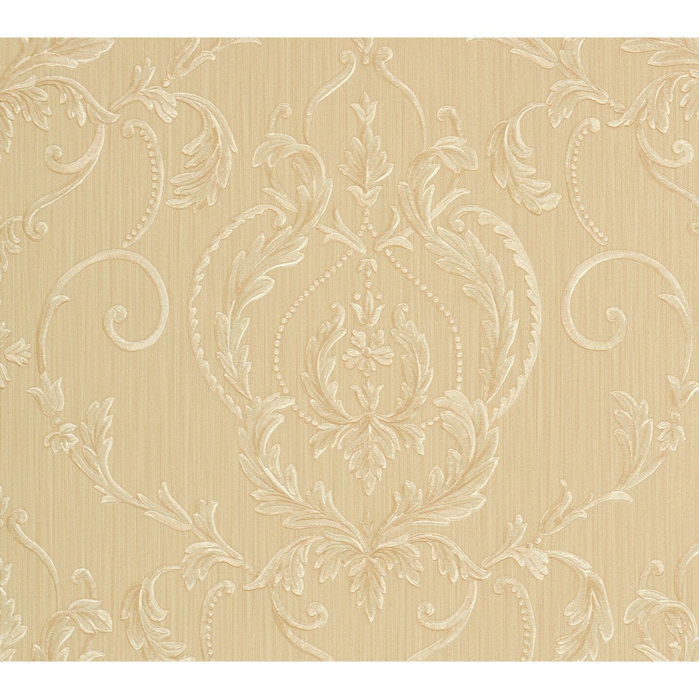 Tapet clasic cu model baroc material vinil compact extralavabil 47512 dimensiune 0.53m X 10m