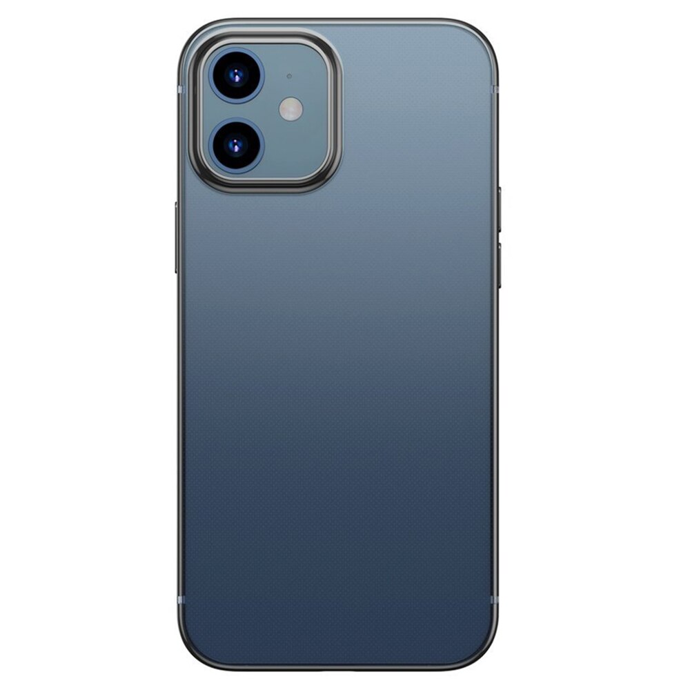 Husa Baseus Shining compatibila cu iPhone 12 Mini, Black