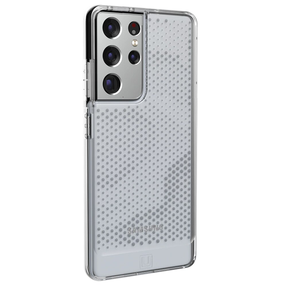 Husa UAG Lucent compatibila cu Samsung Galaxy S21 Ultra 5G, Ash