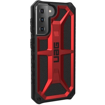Husa UAG Monarch Series compatibila cu Samsung Galaxy S21/S21 5G, Crimson Husa UAG Monarch Series compatibila cu Samsung Galaxy S21/S21 5G, Crimson