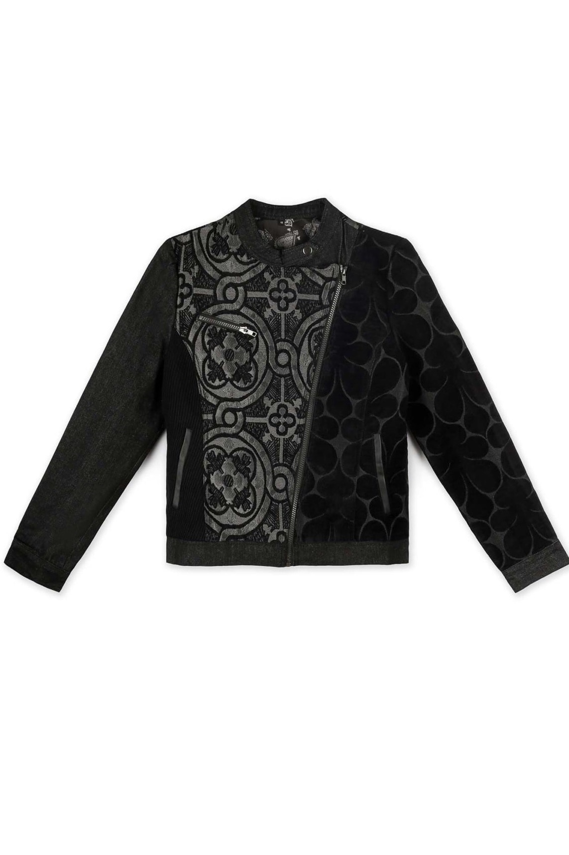 Geaca, Desigual 75E29A2, Negru/Gri, L