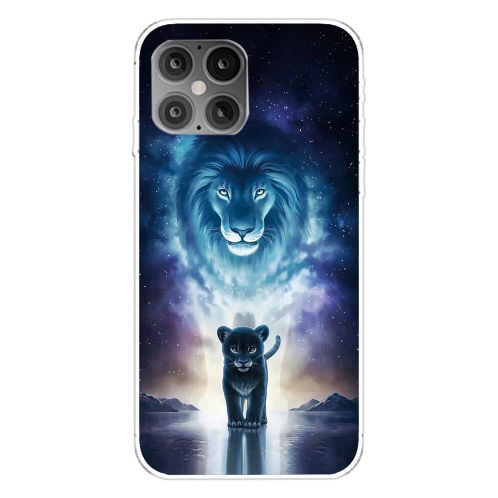 Husa silicon compatibila cu Apple iPhone 12 mini model Lion King, Silicon, TPU Viceversa