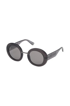 JUST CAVALLI, Ochelari de soare rotunzi cu logo, Negru, 57-17-140 Standard JUST CAVALLI, Ochelari de soare rotunzi cu logo, Negru, 57-17-140 Standard