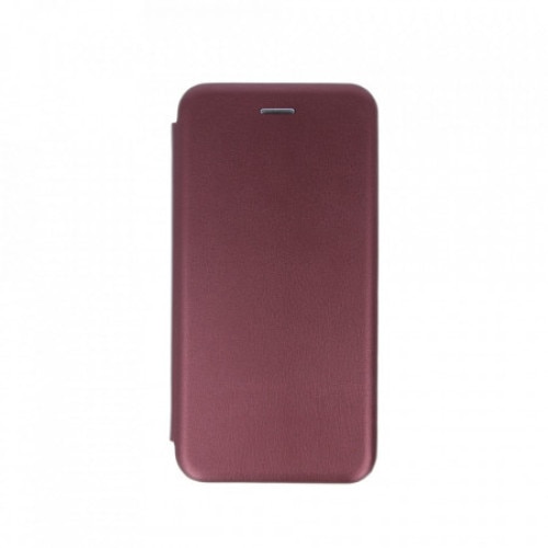Husa tip carte cu inchidere magnetica pentru Samsung Galaxy A51, visinie