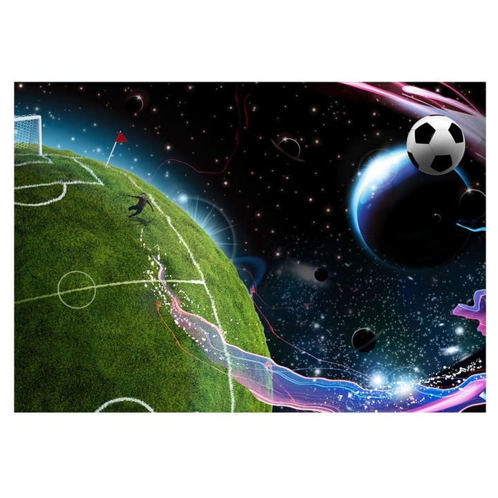 Nem szőtt tapéta nappaliba, hálószoba, űrháló - 200 cm X 140 cm, használati utasítás, ragasztó