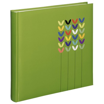 Album Foto Hama Jumbo Blossom, 30x30 cm, 80 de pagini albe, Verde Album Foto Hama Jumbo Blossom, 30x30 cm, 80 de pagini albe, Verde