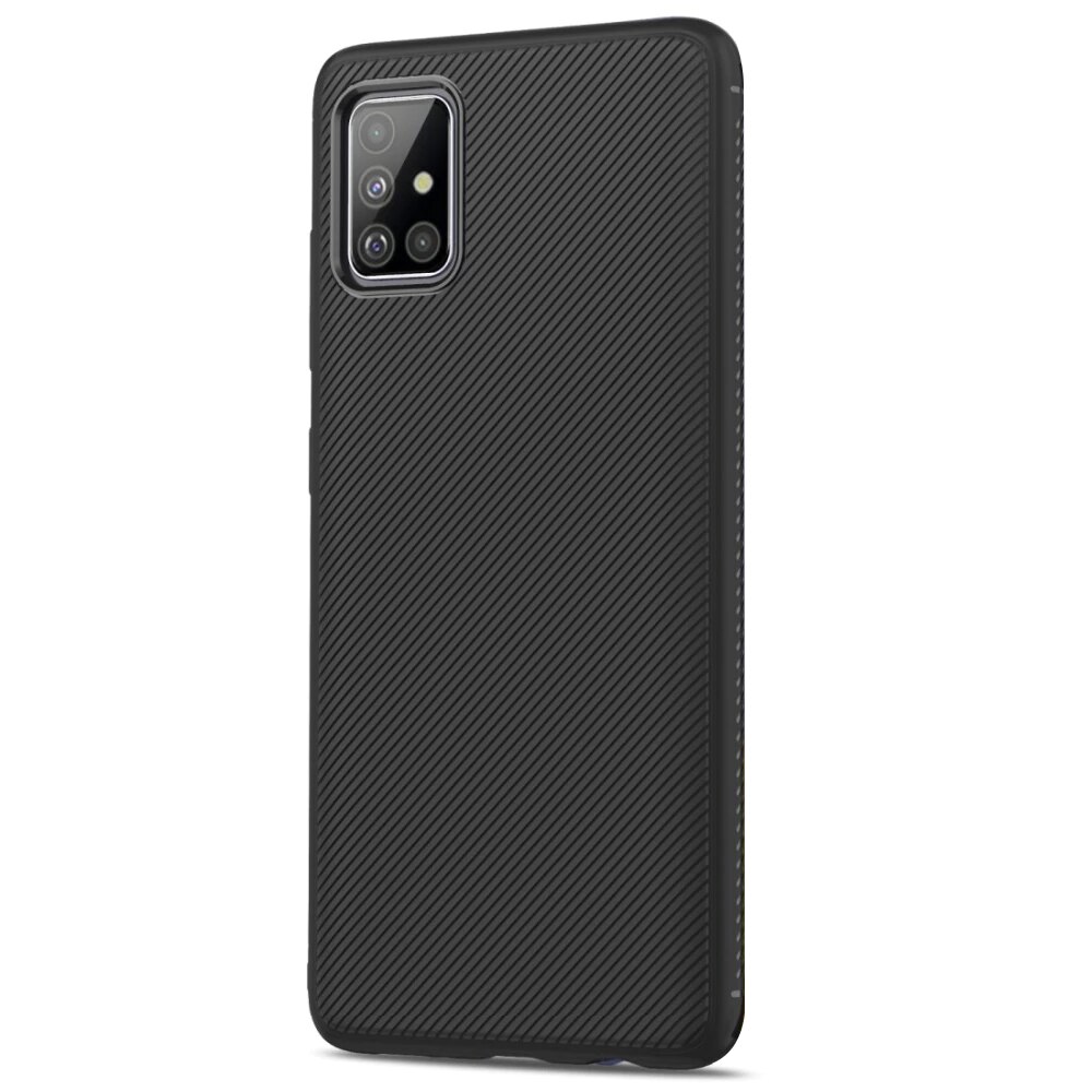 Husa Lenuo Leshen Series compatibila cu Samsung Galaxy A51, Black