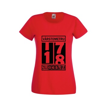 Tricou dama personalizat mesaj majorat  Tricou dama personalizat mesaj majorat