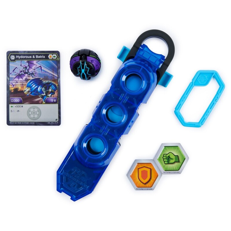 Set de joaca Hydorous x Batrix si Baku Clip Bakugan Armored Alliance