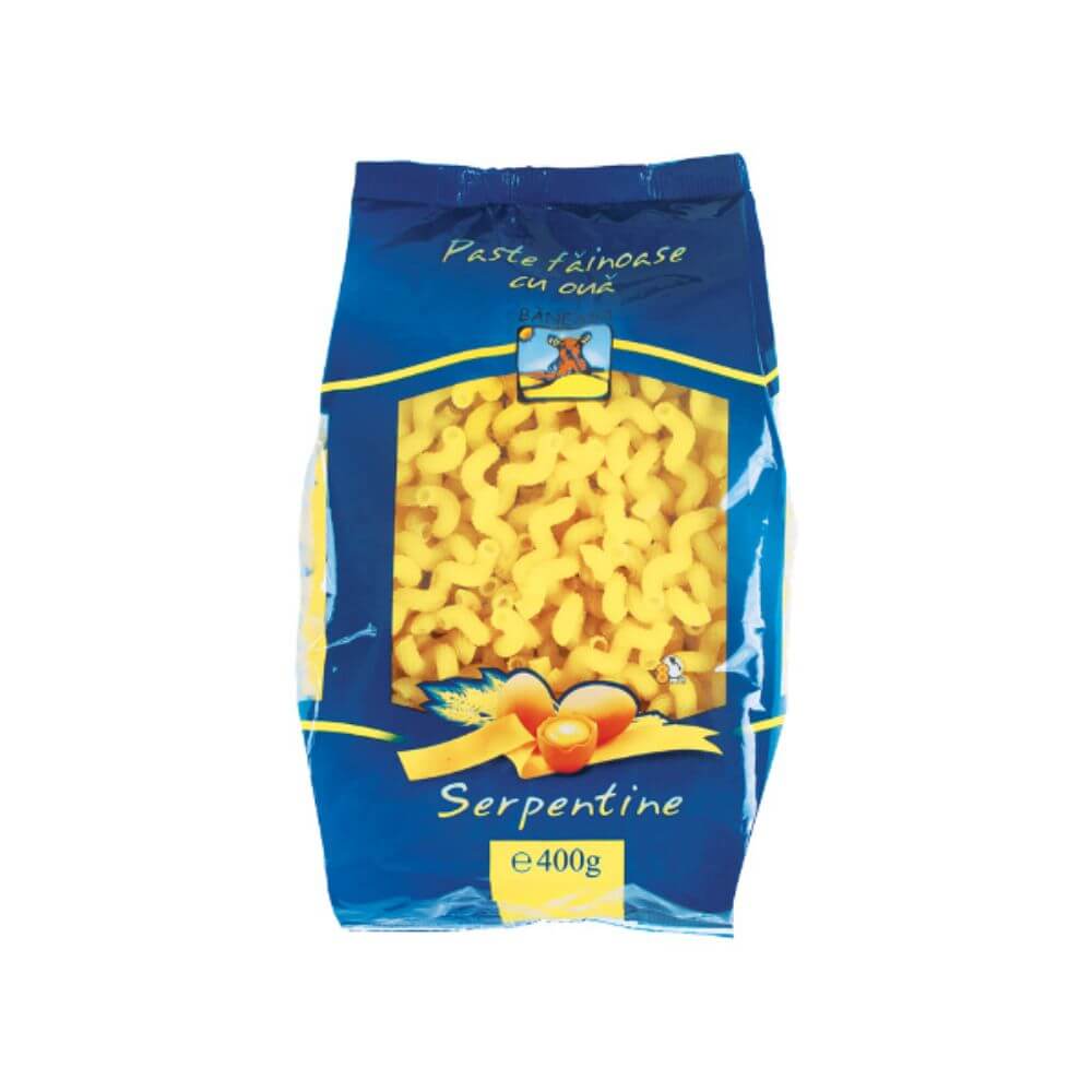 Paste Fainoase cu Ou Baneasa Serpentine, 400 g
