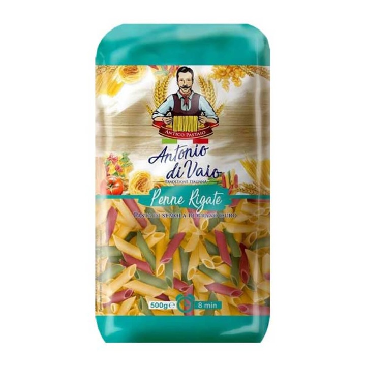 Paste Antonio Di Vaio Penne Tricolore, 500g