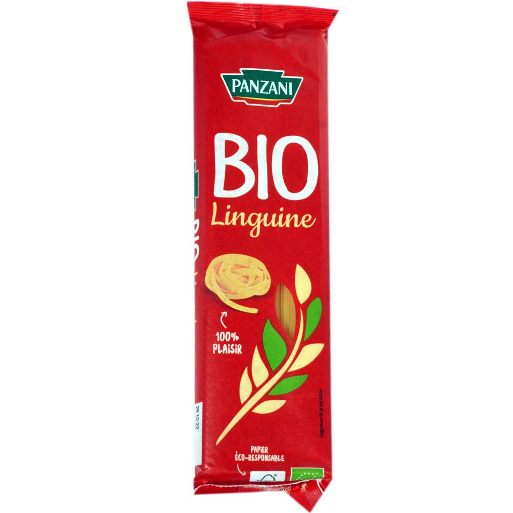 Paste Fainoase Bio Linguine Panzani, 500 g