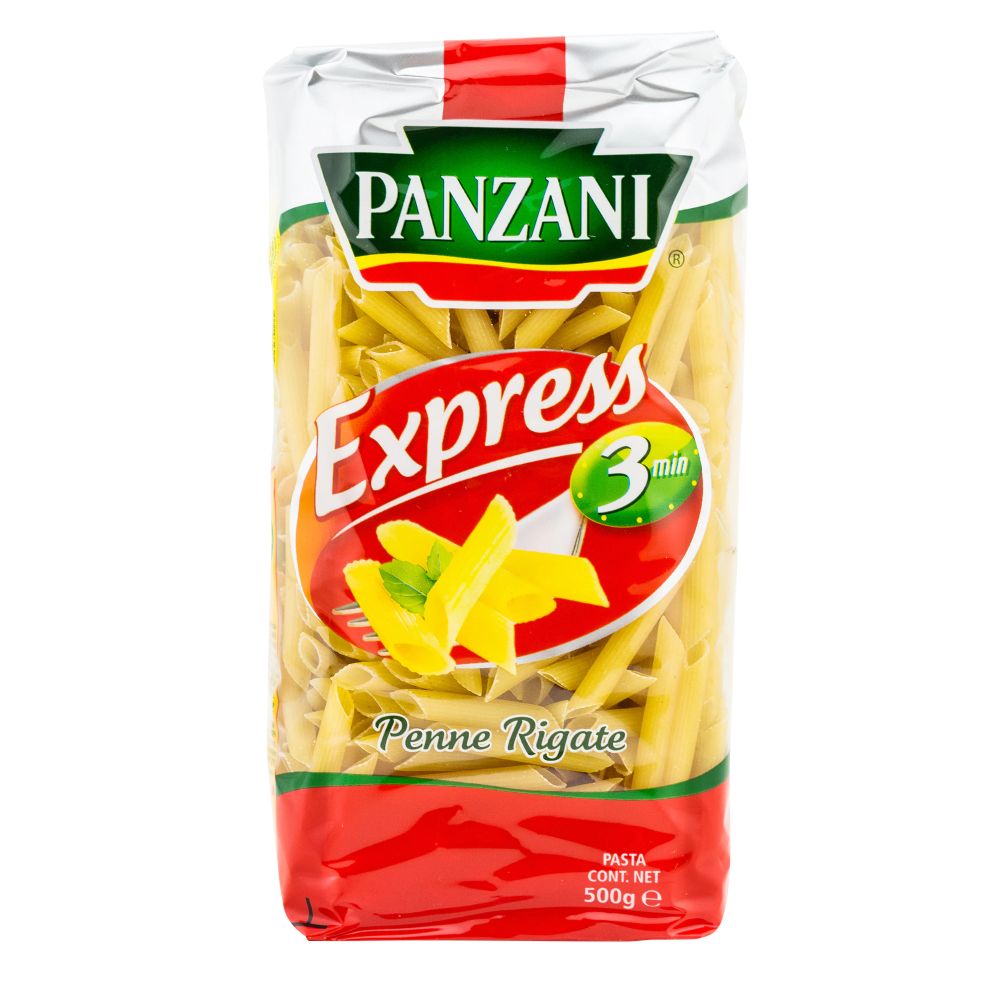 Paste Fainoase Penne Rigate Express Panzani, 500 g