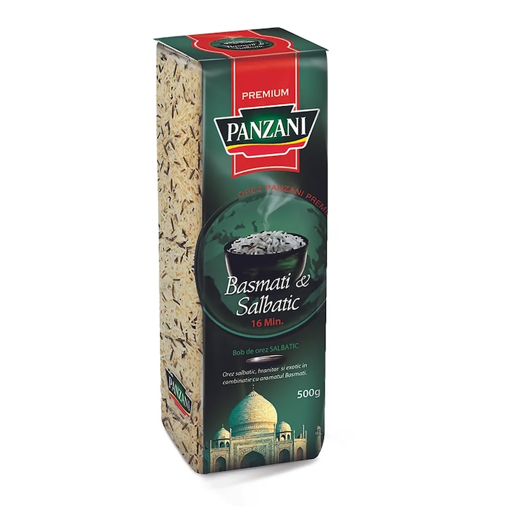 Orez Basmati & Salbatic Panzani, 500 g