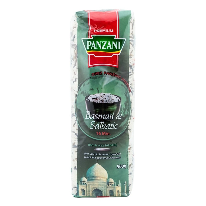 Orez Basmati & Salbatic Panzani, 500 g