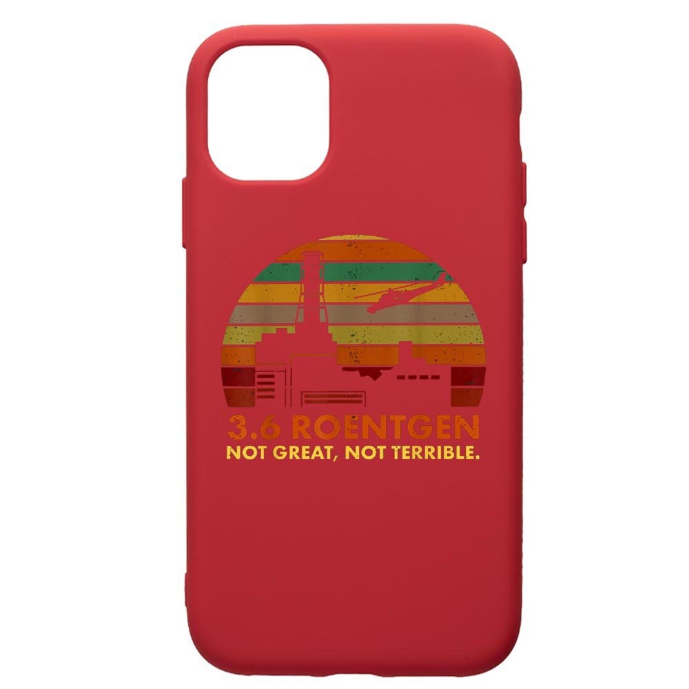 Husa de protectie Samsung Galaxy A51, Chernobyl, silicon, cu interiorul din material textil, protectie camera, Red, PR275