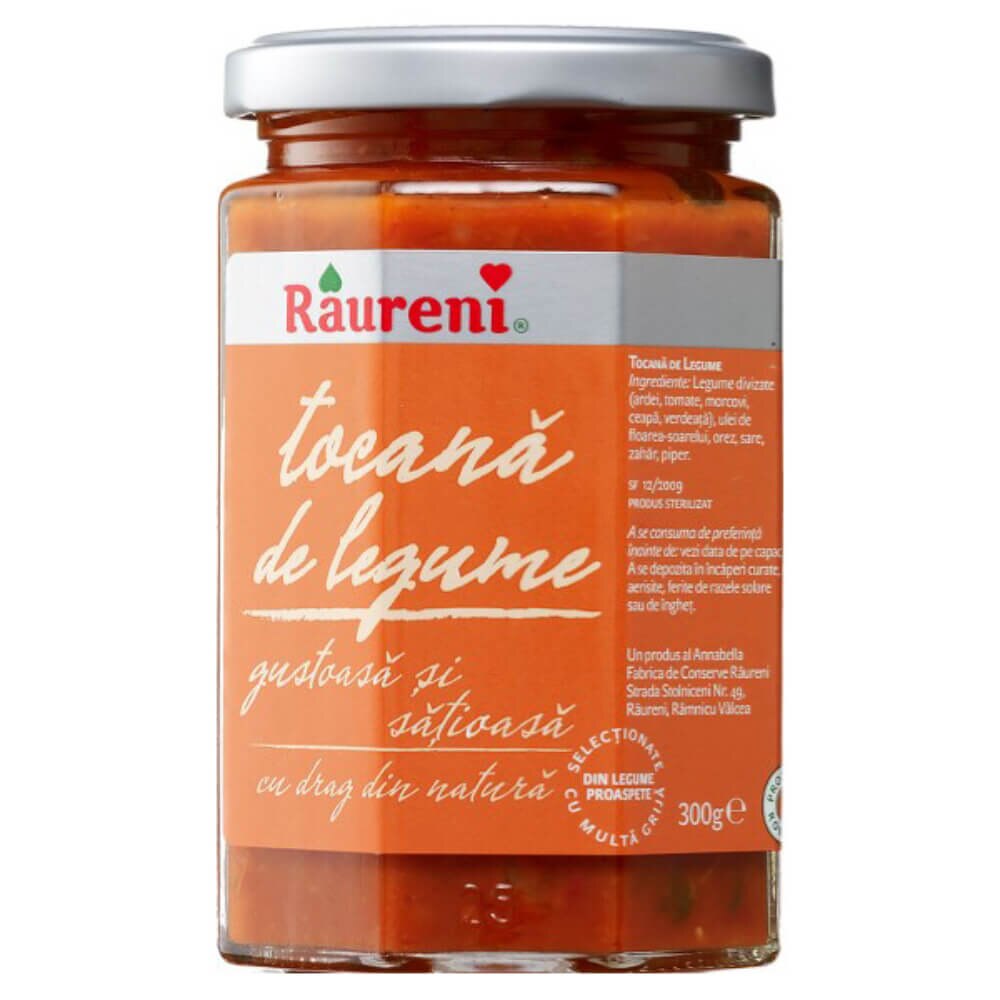 Tocana de Legume Raureni, 300g