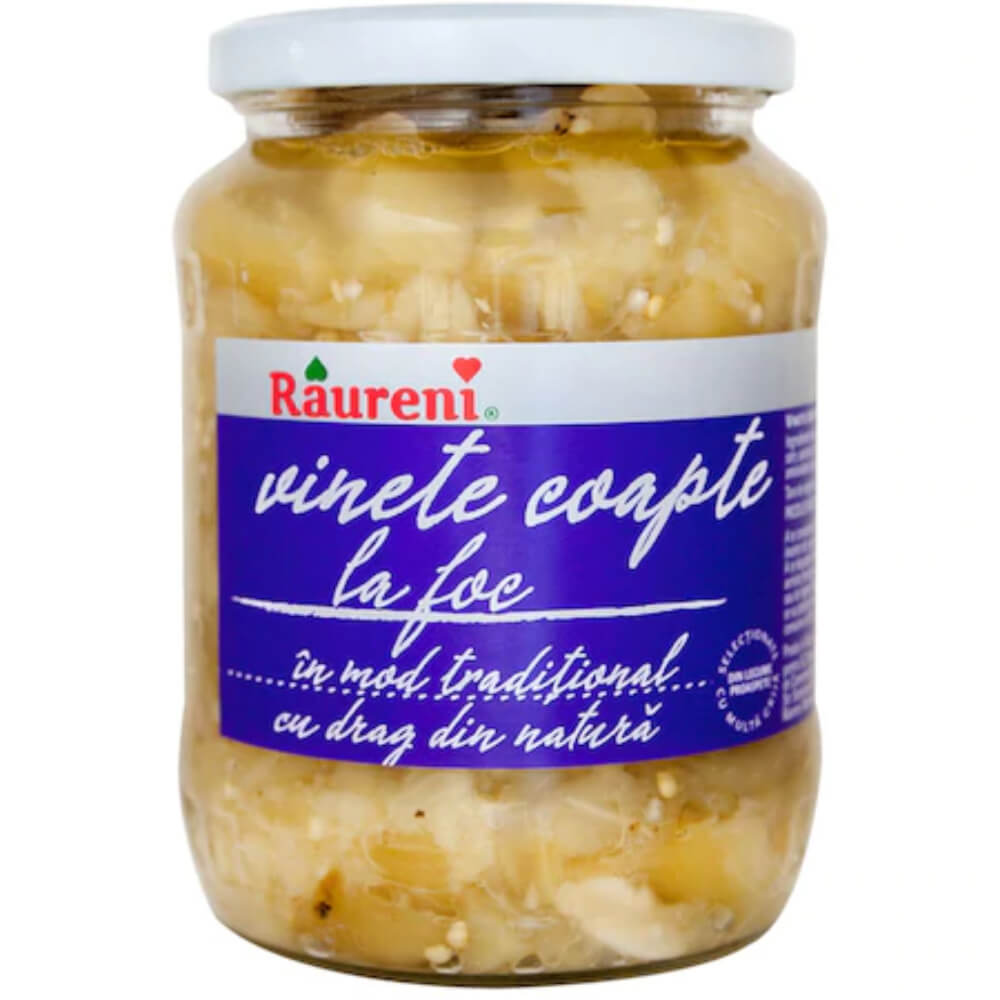 Vinete Coapte la Foc Raureni, 640g
