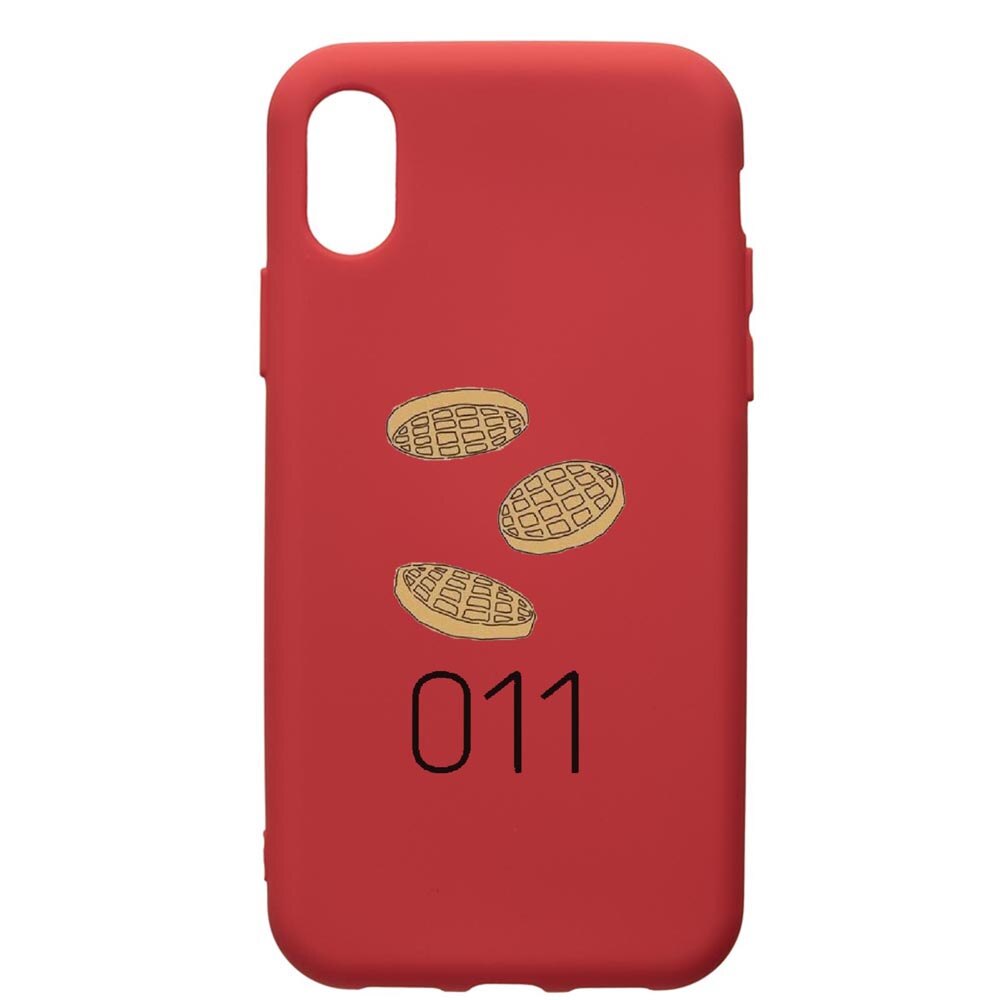 Husa de protectie Xiaomi Redmi 7A, Stranger Things, silicon, cu interiorul din material textil, protectie camera, Red, PR304