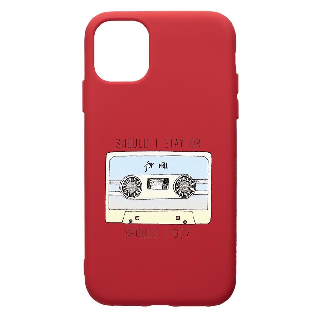 Husa de protectie Samsung Galaxy A51, Stranger Things, silicon, cu interiorul din material textil, protectie camera, Red, PR305