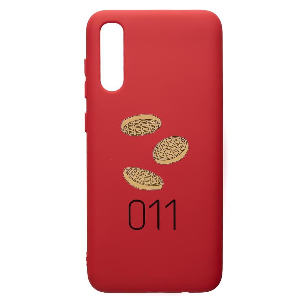 Husa de protectie Samsung Galaxy A70, Stranger Things, silicon, cu interiorul din material textil, protectie camera, Red, PR304