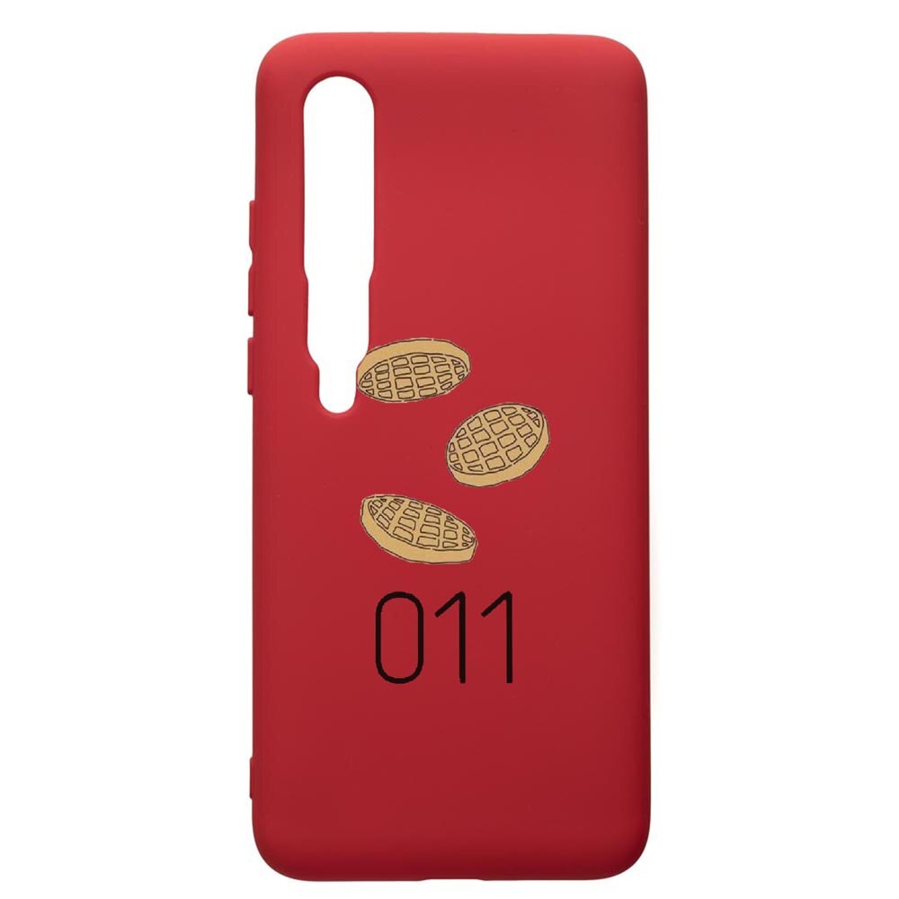 Husa de protectie Xiaomi Mi 10 / Mi 10 Pro, Stranger Things, silicon, cu interiorul din material textil, protectie camera, Red, PR304