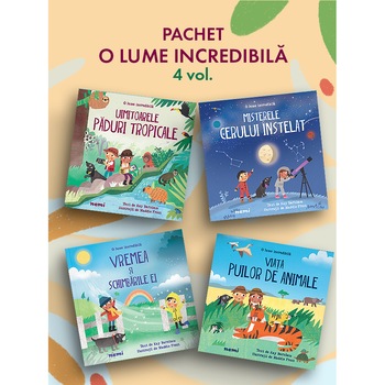 Pachet O lume incredibila 4 volume - Kay Barnham, Maddie Frost Pachet O lume incredibila 4 volume - Kay Barnham, Maddie Frost