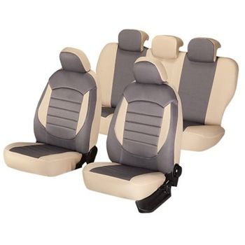 Huse Scaune AUDI A2 (2000-2005) dAL Urban Gri/Bej Huse Scaune AUDI A2 (2000-2005) dAL Urban Gri/Bej