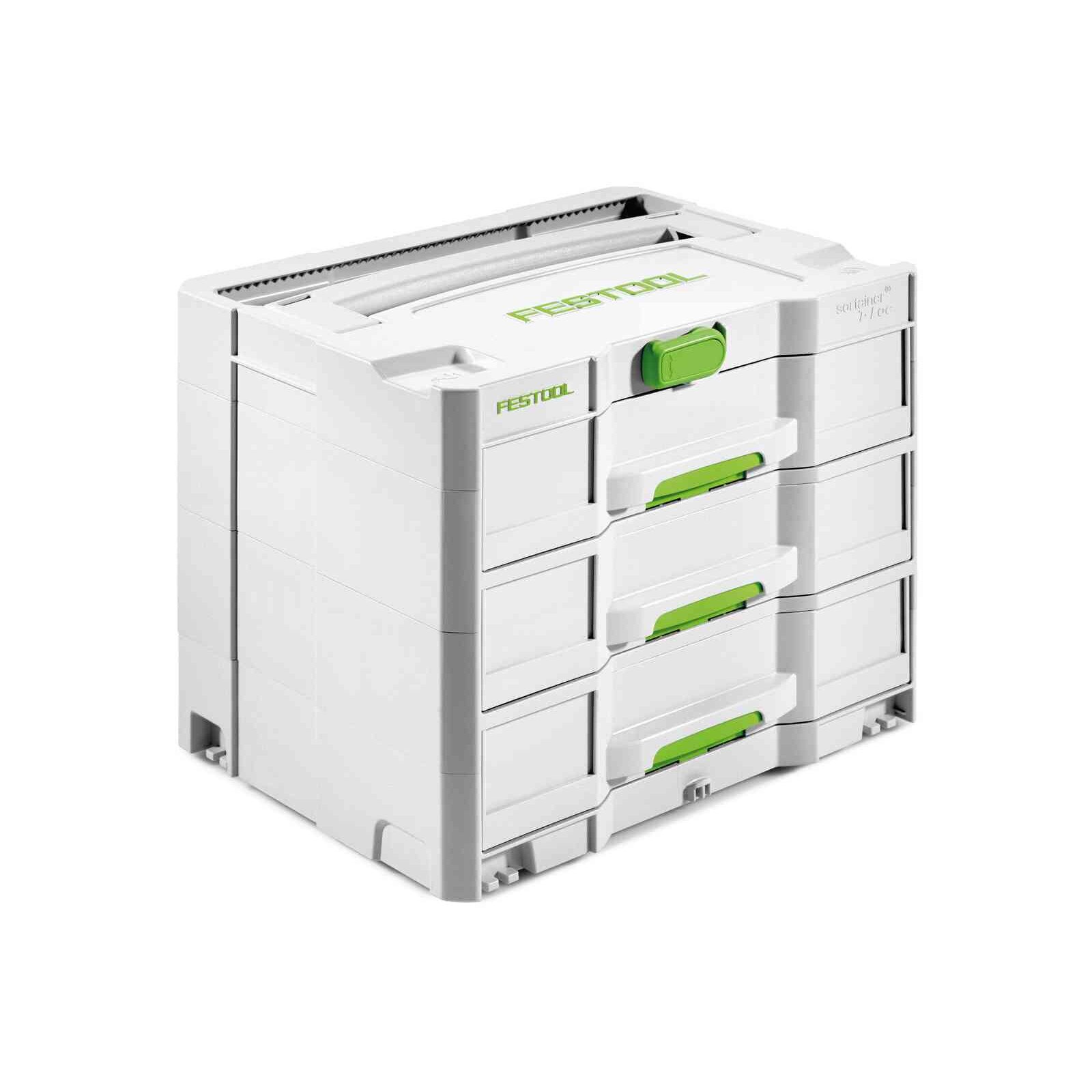 Cutie organizatoare SYS 4 TL-SORT/3 Festool tip Sortainer fara containere interioare sau separatoare