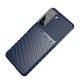 Optim Protection Texture Design TPU védőtok Samsung Galaxy S21 5G készülékhez, kék