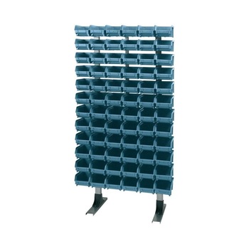 Raft din metal ARTPLAST cu 72 cutii depozitare din polipropilena antisoc ECO ART.102 600x300x1250mm Raft din metal ARTPLAST cu 72 cutii depozitare din polipropilena antisoc ECO ART.102 600x300x1250mm