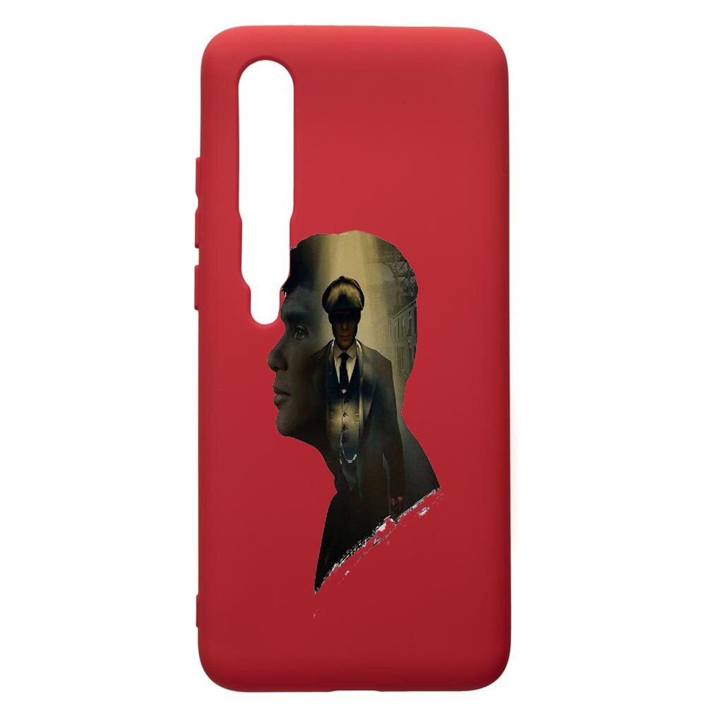 Husa de protectie Xiaomi Mi 10 / Mi 10 Pro, Peaky Blinders, silicon, cu interiorul din material textil, protectie camera, Red, PR385